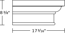 Moulding m766