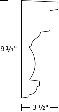 Moulding m796