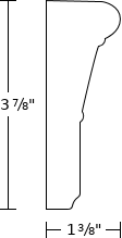 Moulding m799