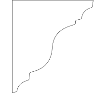 Moulding M804