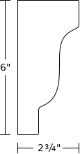 Moulding m809