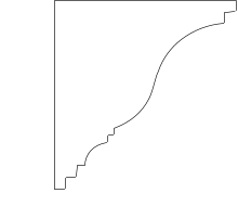 Moulding M819