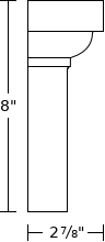 Moulding m820