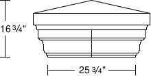 Pier Cap pc111