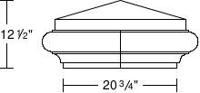 Pier Cap pc135