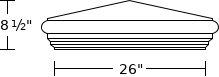 Pier Cap pc16