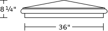 Pier Cap pc45