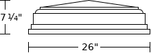 Pier Cap pc47