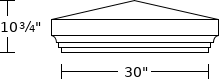 Pier Cap pc49