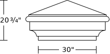 Pier Cap pc50